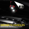Hokolite Rechargeable LED Work Light with Magnetic Base, 2500LM, 12