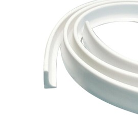 2 Metros Barrera Impermeable Presa de Agua para Ducha, Barrera Impermeable de Silicona Autoadhesiva Presa de Tira de Agua Protector de Ducha