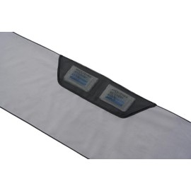 LOGOS 81336816 Low-freezing Recovery Cool Body Towel, Slim (Gray), Camping