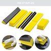7-Piece Sanding Block Set Yellow for Fine Processing - Hand