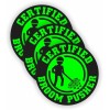 Unbranded/Generic 3pcs Funny Broom Pusher Hard Hat Stickers Decals Safety