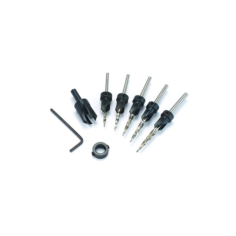 Tapered Drill Bit Set, 12 Piece