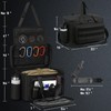 iaodia Police Patrol Bag, Police Gear Bag Car Front Seat