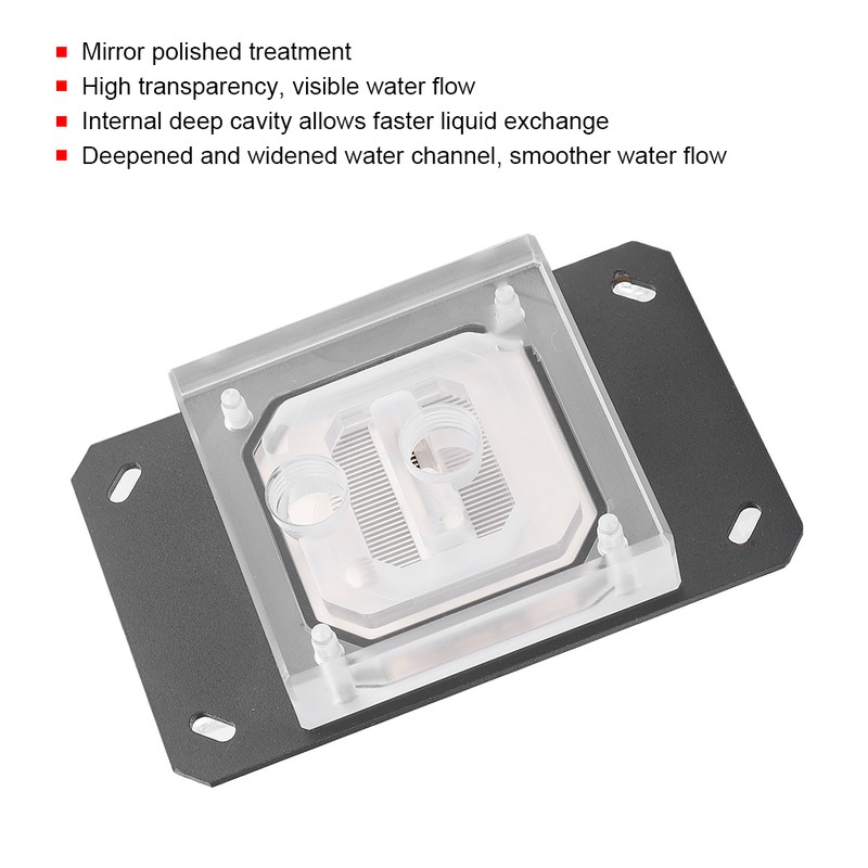 CPU Waterblock for AMD Series AM3/AM4 Desktop Peripherals Computer Accessories