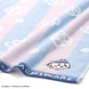 Chiikawa Bee Face Towel, Blue, Hachiwale, Flower, Non-Twisted Yarn, 41-1222150,