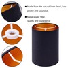 Wellmet BlackGold 8"x 8"x11" Lampshade, No Assembly Required, Classic Modern