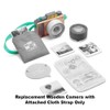 Replacement Wooden Pretend Camera with Cloth Strap for Fisher-Price Click