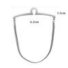 Yoursfs Chain Tie Clip, Set of 2, Men's, Gold, Silver,