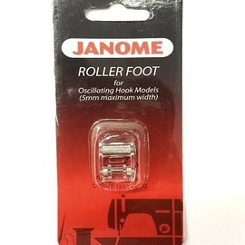 Janome Roller Foot #200142001 Low Shank Snap-On Presser Foot