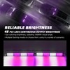 Purple/White 2 in 1 Funeral Escort Emergency Dash Strobe Light