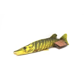 fish pillow mini pike (esox lucius) Fisherman fishing gift idea Gaby