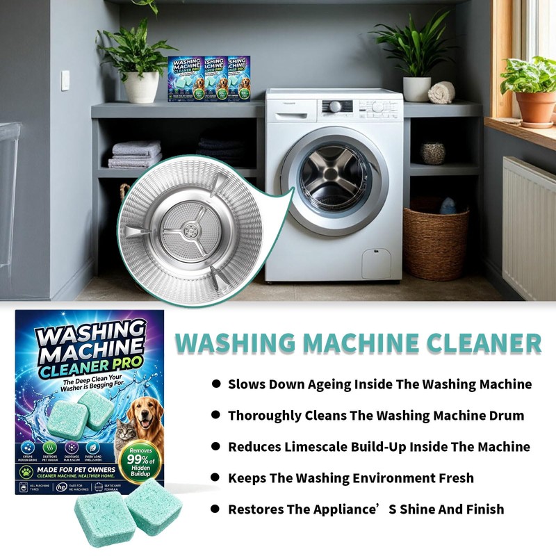 Ropizfu Washing Machine Cleaning Tablets 36 Pack