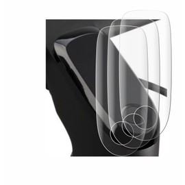 Savvies Pack of 4 Full Screen Protectors for Segway Ninebot F2 Pro D Full Cover Screen Protector [3D Curved, Transparent, Anti-Fingerprint]