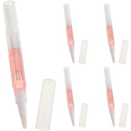 5 Piezas Lápiz de Aceite para Cutículas de Bolígrafo Portátil Aceite Nutritivo de Uñas y Cutícula, Cuidado de Cuticula, Esmalte de Uñas para Niñas