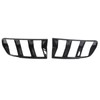 1 Pair Taillight Frame Dry Carbon Fiber Glossy Rear Light
