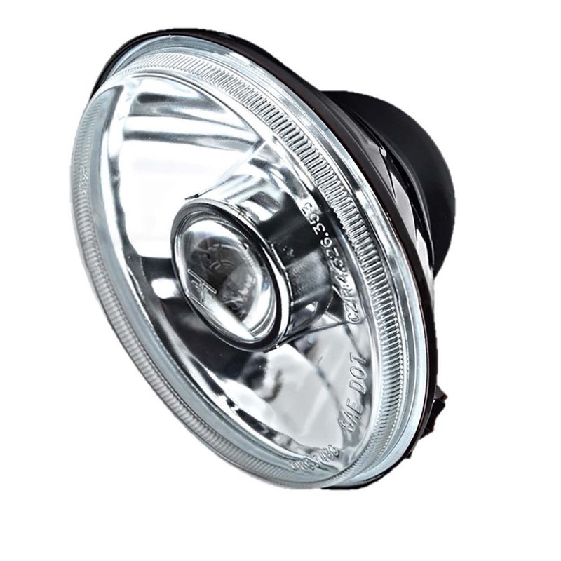 Octane Lighting 5 3/4 Inch Projector Crystal Clear Halogen Headlight