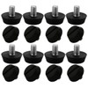 sourcingmap M6 x 10 x 20mm Furniture Glide Leveling Feet