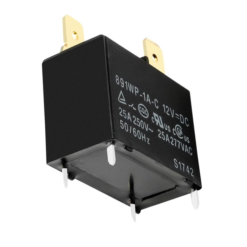 Water Heater Air Conditioner Power Relay 891WP-1A-C-12VDC