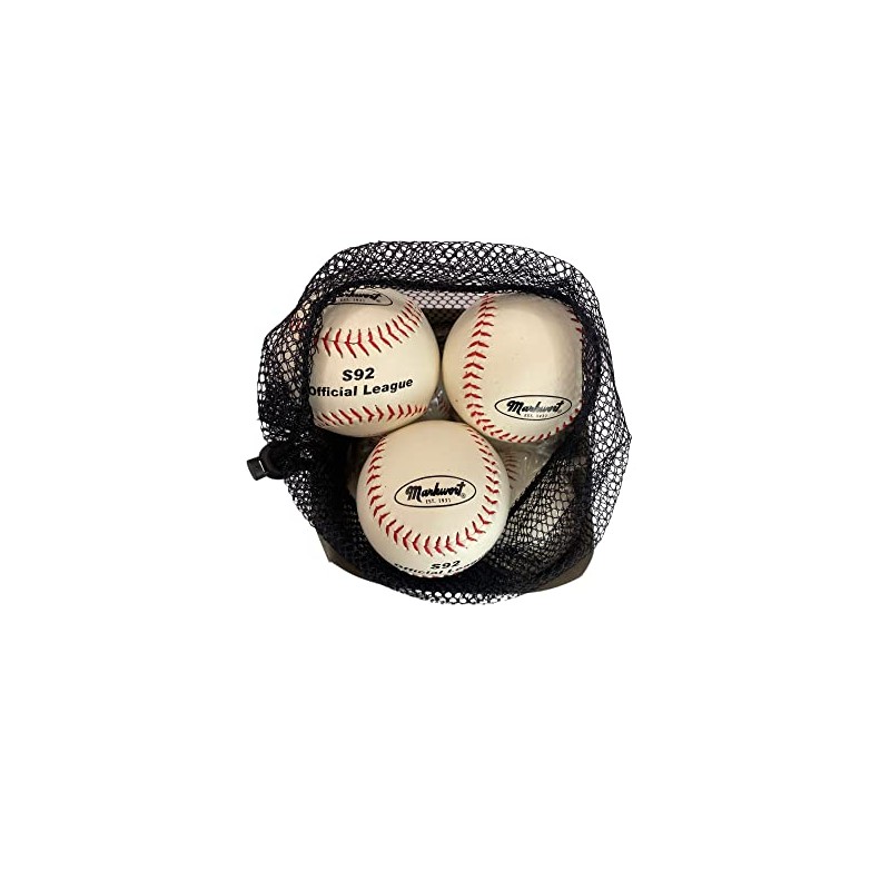 Markwort Practice Baseballs In Mesh Bag - Dozen