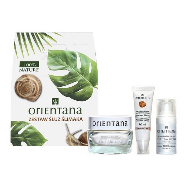 Categories:Acne,Pharmacy,Skin, hair, nails Promotional Set Orientana With Snail Slime, Face