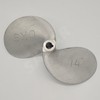 SANAR Aluminum Propeller for Longtail Mud Motor Long Tail Boat