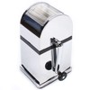 304 Stainless Steel Manual Ice Crusher Shaver Machine, Hand Crank