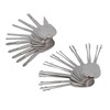 21Pcs Car Maintenance Tools Stainless Steel Accuracy Heavy Duty Pick