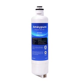 Amoypure BORPLFTR50 Water Filter Replacement for Bosch Ultra Clarity Pro, Compatible with BORPLFTR55, 12033030, 12028325, 11025825, 11032531, B36CT80SNS, B36CL80ENS, RA450022, 1 Count