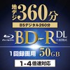 Yamazen Curiom BD-R10DLSP 50GB BD-R (For Single Recording) (Double Layer/1-4x/10-Sheet