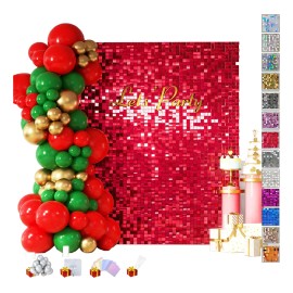 Panel Decorativo 4d Eco Shimmer Wall 24pz 30*30cm Lentejuela