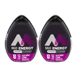 MIO Energy Liquid Enhancer Acai Berry Storm 1.62 Ounce (Pack of 2)