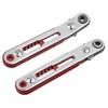 Bestgle 2pcs Mini Ratchet Wrench Set, 1/4" Drive Socket High