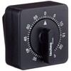 Technotrade Technoline KZW-Analogue Kitchen Timer, Black