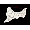 mLaval Guitar parts Hummingbird Style Acoustic Guitar Pickguard Adhesive Back