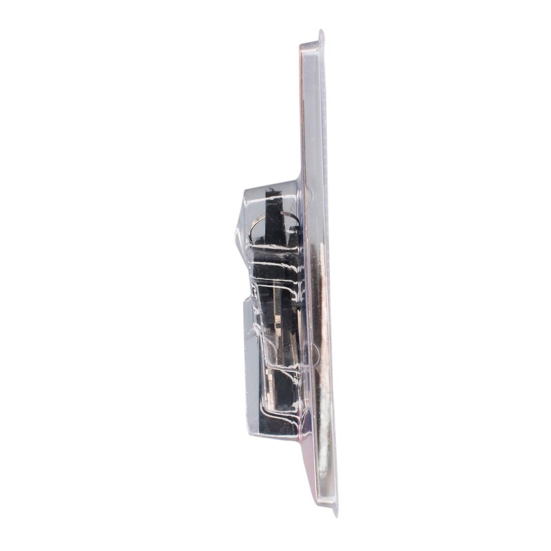 Lock L22A40DCSB Candado de Acero Antipalanca, Llave de Discos, Cromo