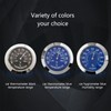 JAGTRADE Temperature Measuring Instrument Auto Car Vehicle Thermometer/Hygrometer Clock Mini
