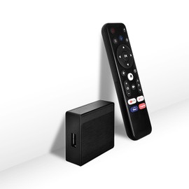 Lemon TV Mini Android TV Box 2025, 4K HDR10 Smart TV Box Small Box with Dual WiFi Built-in Casting App for Family Movie Streaming(Including BT 5.4 Remote)