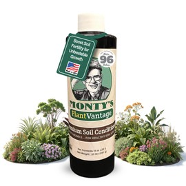 Monty’s Premium Liquid Soil Conditioner – Liquid Aeration Soil Conditioner with Humic Acid for All Soil Types, Increases Moisture & Nutrient Retention, Enhances Health & Microbial Activity – 8 oz