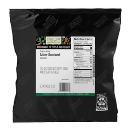 Frontier Co-op Salt, Alder Smoked, Coarse Grind | 1 lb. Bulk Bag