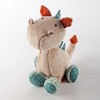 sigikid 43273 Dragon Patchwork Sweety, Plush, Cuddly Toy, Cuddly Soft,