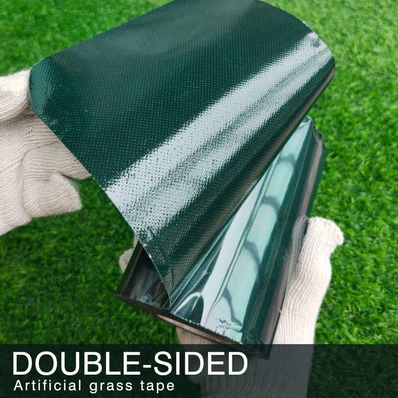 Linghou Double Sided Artificial Grass Tape 6" x 33' Glue