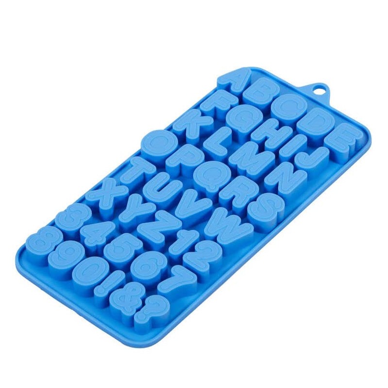 Silicone Candy mold, Letters and Numbers