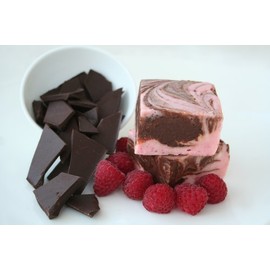 Mo's Fudge, Dark Chocolate Raspberry Fudge One Pound