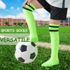Marchare Boys Soccer Socks Toddler Athletic Socks 10-14 Years Knee