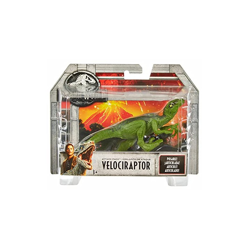 JURASSIC WORLD ATTACK PACK Velociraptor