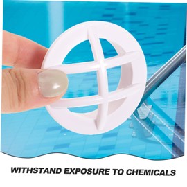 BESPORTBLE Swimming Pool Inlet Grate Insert Replaceable Strainer for Pool Wall Easy to Clean Maintain Professional Household Inlet Fitting Accessory Threaded Connection