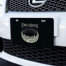 The Lord of The Rings The Journey Novelty Metal Vanity Tag License Plate