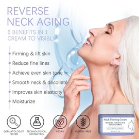 Pure 2024 New Pure Neck Firming Cream, Anti-Aging Tighten & Lift Neck Cream, Chest Ne