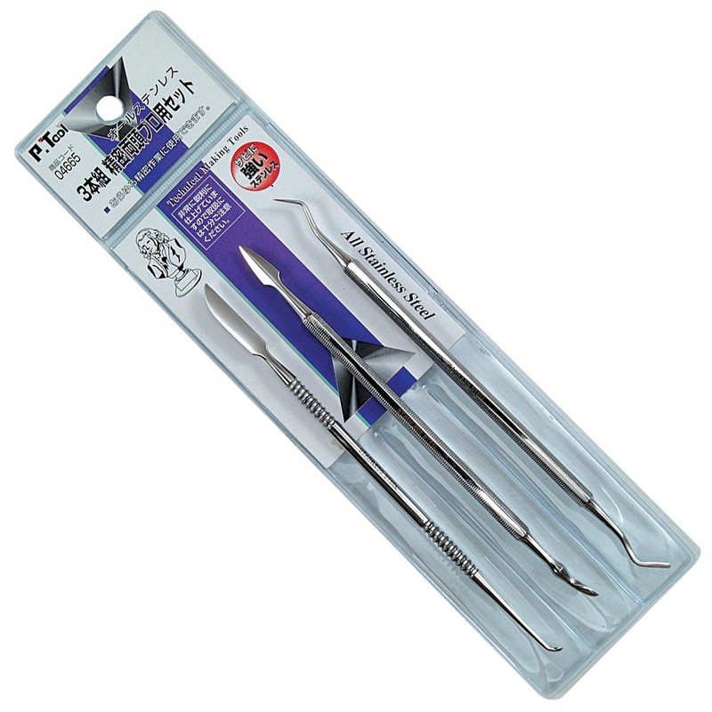 P.Tool 04665 3-Piece Precision Double-ended Professional Set