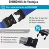 Correas de Equipaje TSA Juego 2, Juego de Correas Cruzadas